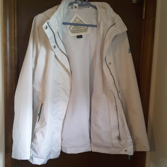 ZeroXPosur Insulated 3 in 1 Jacket Women's  M Lined Hooded White - Picture 5 of 12
